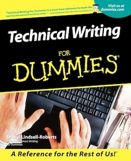 Front cover_Technical Writing For Dummies