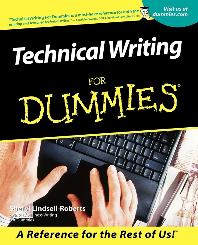 Front cover_Technical Writing For Dummies