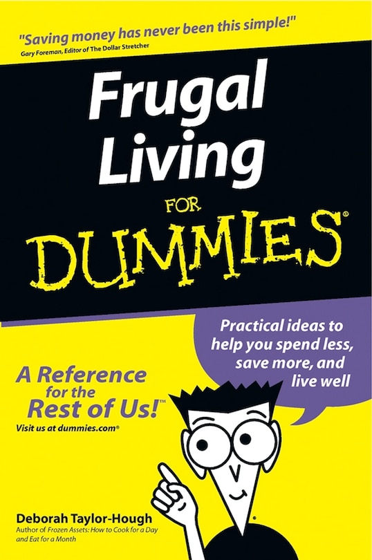 Front cover_Frugal Living For Dummies