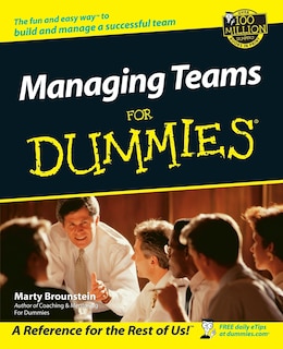 Couverture_Managing Teams For Dummies