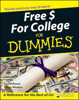 Front cover_Free $ For College For Dummies