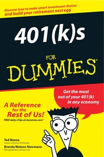 Front cover_401(k)s For Dummies