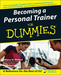 Front cover_Becoming a Personal Trainer For Dummies