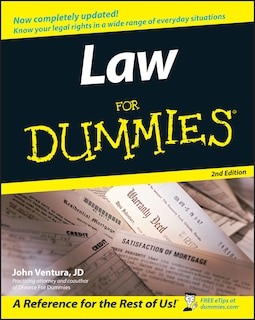 Front cover_Law For Dummies