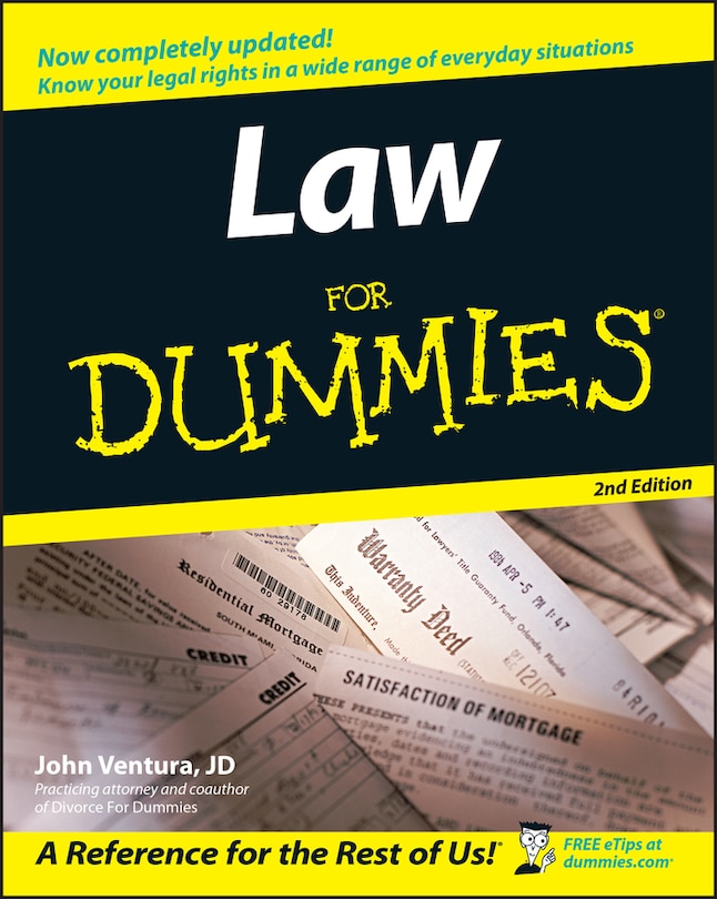 Front cover_Law For Dummies