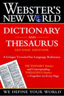 Couverture_Webster's New World Dictionary and Thesaurus, 2nd Edition (Paper Edition)