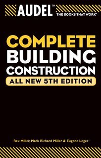 Front cover_Audel Complete Building Construction