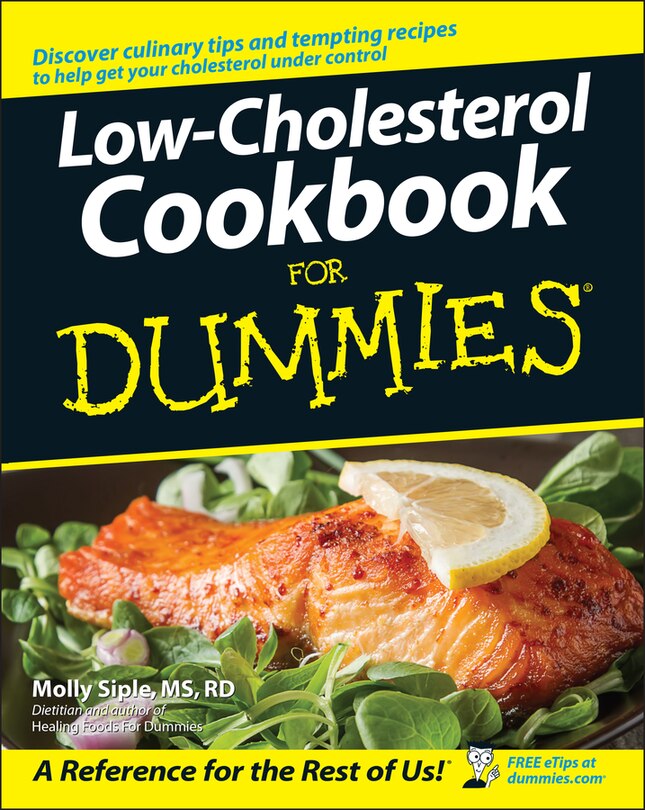 Front cover_Low-Cholesterol Cookbook For Dummies