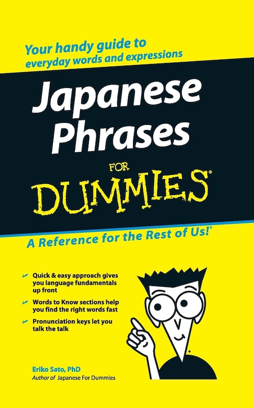Front cover_Japanese Phrases For Dummies