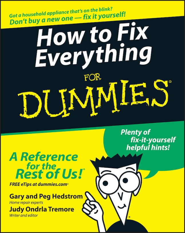 Front cover_How to Fix Everything For Dummies