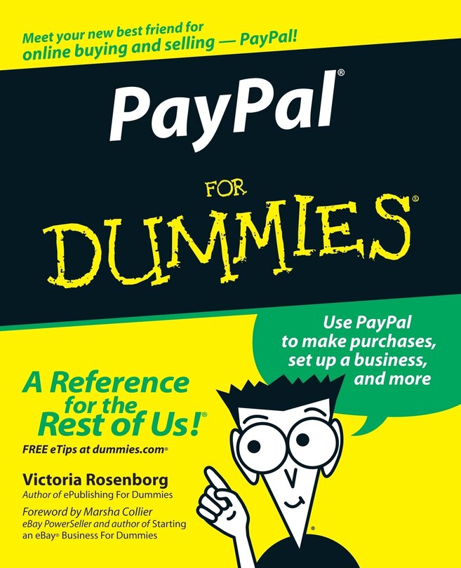 Front cover_PayPal For Dummies