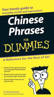 Front cover_Chinese Phrases For Dummies