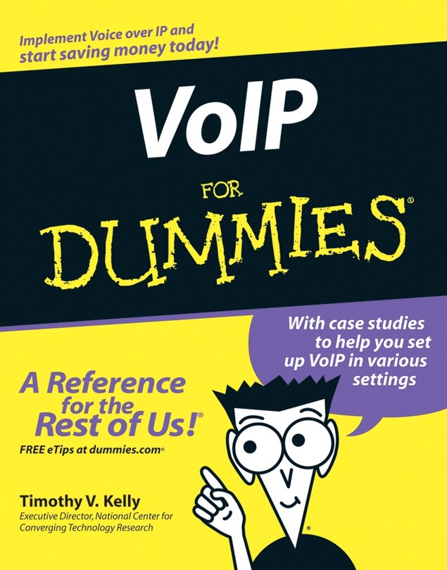 Front cover_VoIP For Dummies