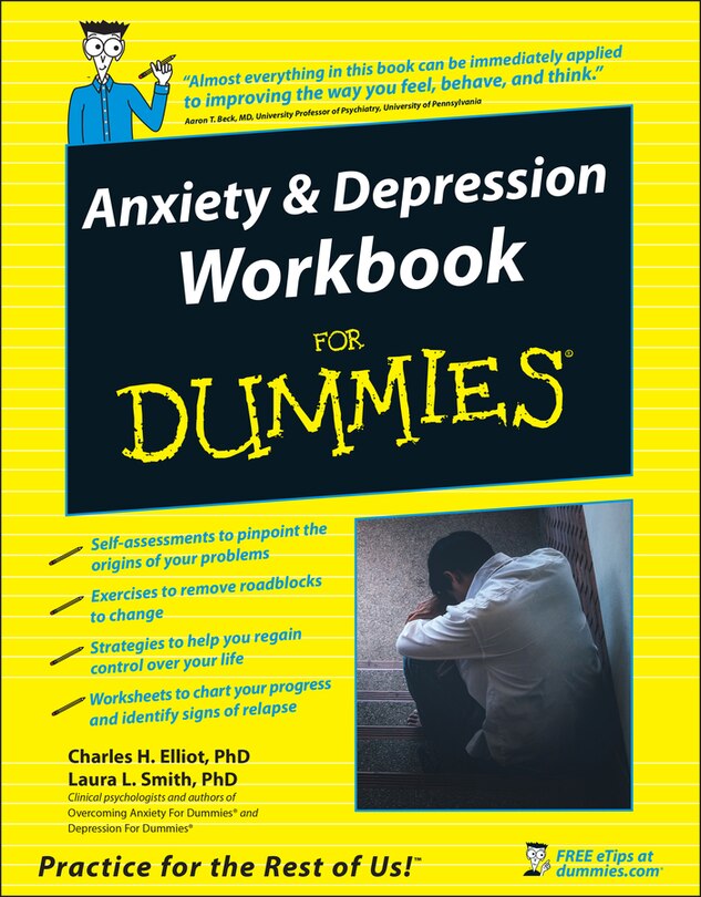 Front cover_Anxiety and Depression Workbook For Dummies