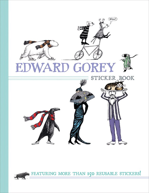 Front cover_Edward Gorey Sticker Book