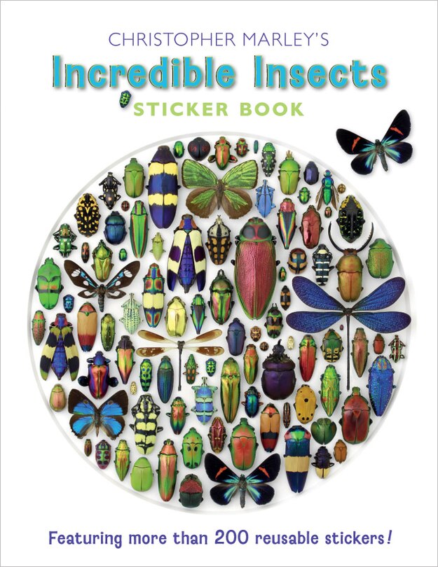 Couverture_Christopher Marley's Incredible Insects Sticker Book