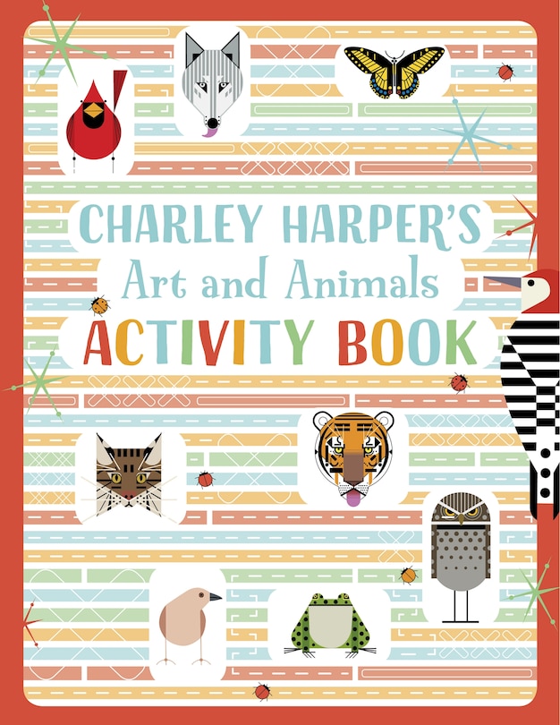 Couverture_Charley Harper's Art and Animals Activity Book
