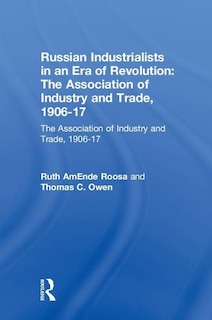 Couverture_Russian Industrialists in an Era of Revolution