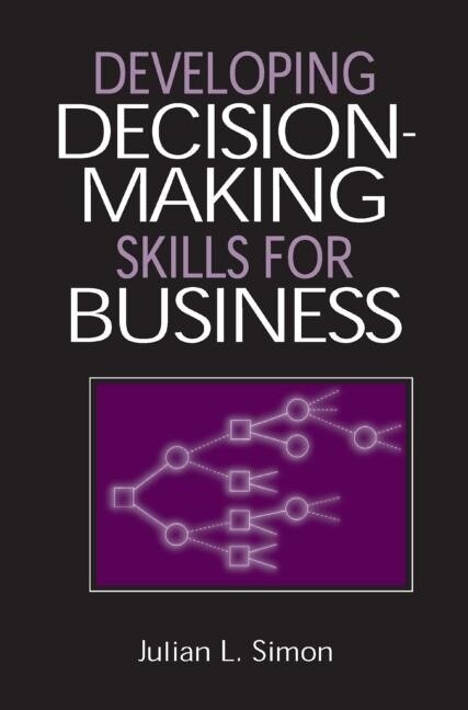 Front cover_Developing Decision-Making Skills for Business