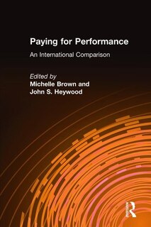 Front cover_Paying for Performance