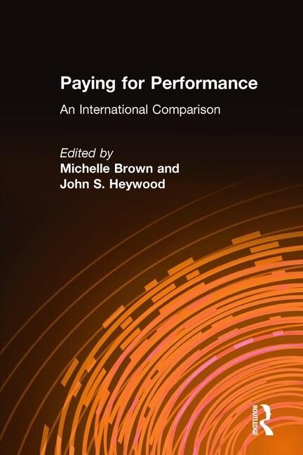 Front cover_Paying for Performance