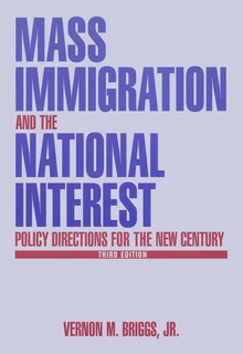 Front cover_Mass Immigration And The National Interest
