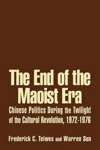 Couverture_The End Of The Maoist Era