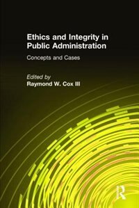 Couverture_Ethics And Integrity In Public Administration