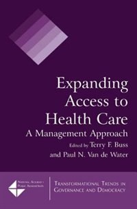 Front cover_Expanding Access To Health Care