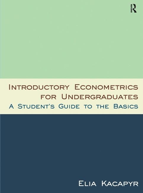 Front cover_Introductory Econometrics For Undergraduates