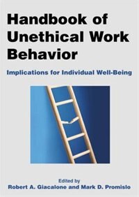 Couverture_Handbook Of Unethical Work Behavior