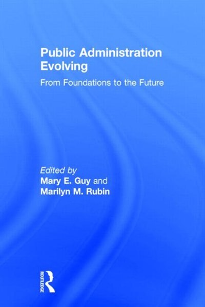 Couverture_Public Administration Evolving SPECIAL SALE