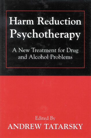 Front cover_Harm Reduction Psychotherapy