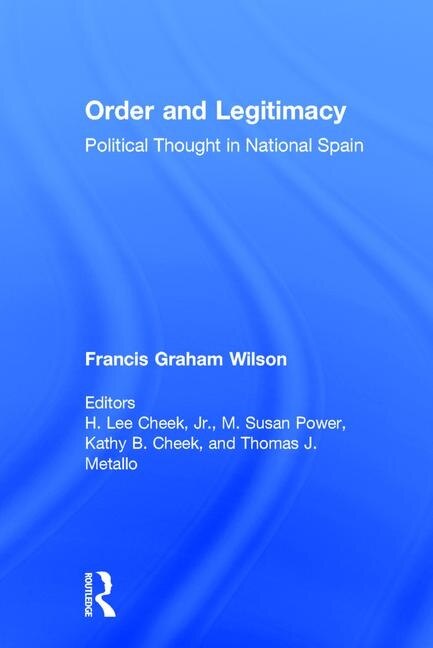 Couverture_Order and Legitimacy