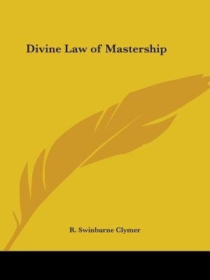 Front cover_Divine Law of Mastership