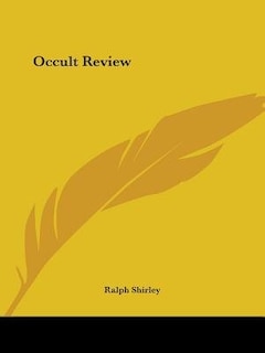 Front cover_Occult Review