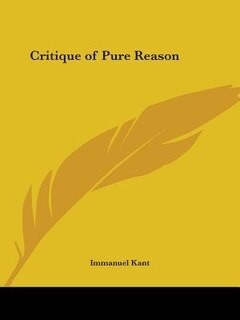 Front cover_Critique of Pure Reason