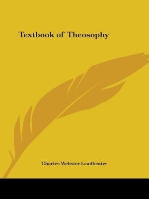 Front cover_Textbook of Theosophy