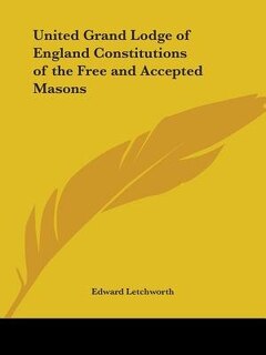 Front cover_United Grand Lodge of England Constitutions of the Free and Accepted Masons
