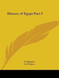 Front cover_History of Egypt Part 9