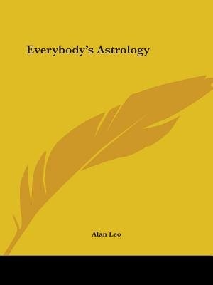 Front cover_Everybody's Astrology