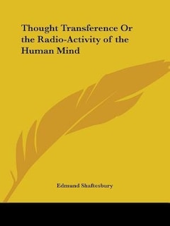 Front cover_Thought Transference or the Radio-Activity of the Human Mind