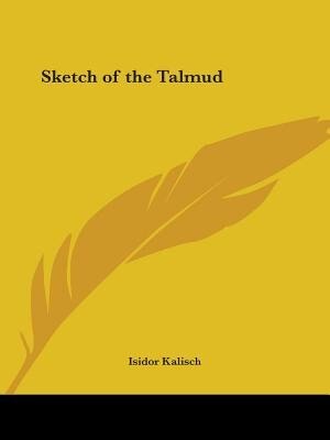 Front cover_Sketch of the Talmud