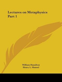 Couverture_Lectures on Metaphysics Part 1