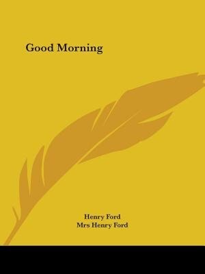 Front cover_Good Morning