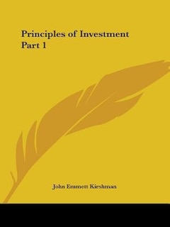 Couverture_Principles Of Investment Part 1
