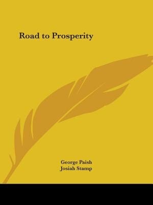 Front cover_Road to Prosperity