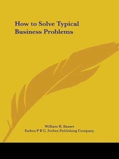 Front cover_How to Solve Typical Business Problems