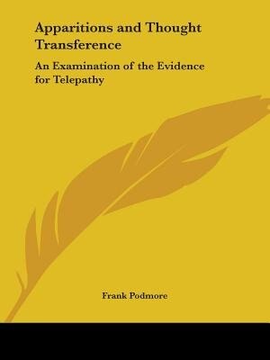 Couverture_Apparitions and Thought Transference