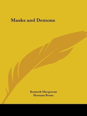 Front cover_Masks and Demons
